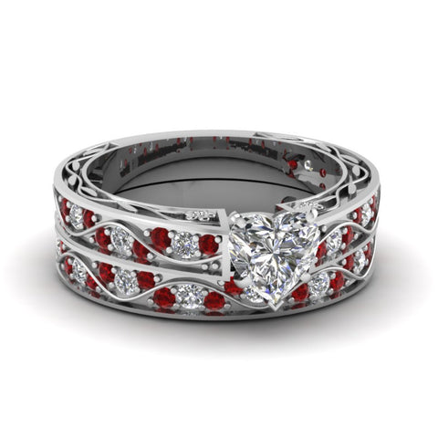 Zircon Women's Rings European And American Fashion Men's And Women's Combination Couple Rings