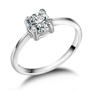 Couple Fashion Zircon Personality Wedding Rings