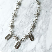 Thorn Necklace Cold Wind Blade Pendant Cool Necklace 1 Necklace